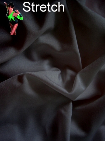 305 Lycra Stretchstoff schwarz Rest